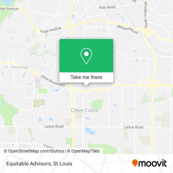 Equitable Advisors map