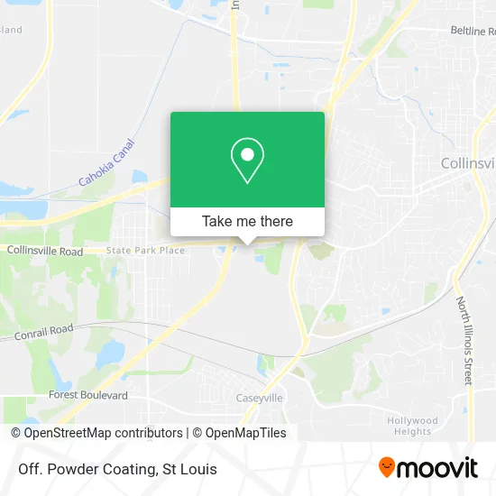 Off. Powder Coating map