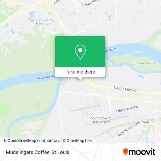 Mudslingers Coffee map