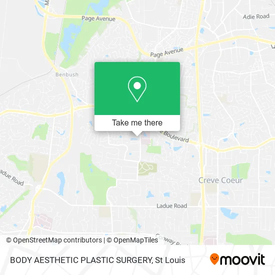 Mapa de BODY AESTHETIC PLASTIC SURGERY