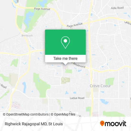 Righwick Rajagopal MD map