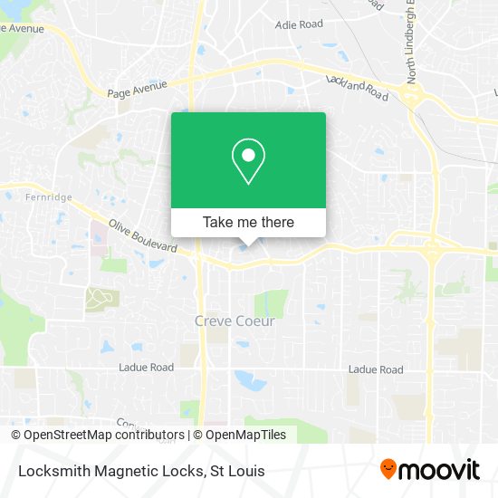 Mapa de Locksmith Magnetic Locks