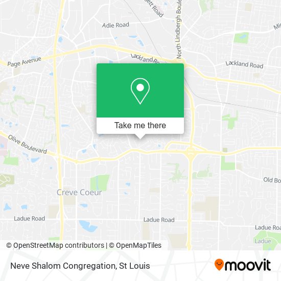 Neve Shalom Congregation map