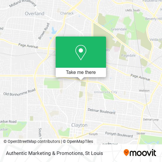 Authentic Marketing & Promotions map