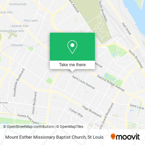 Mount Esther Missionary Baptist Church map