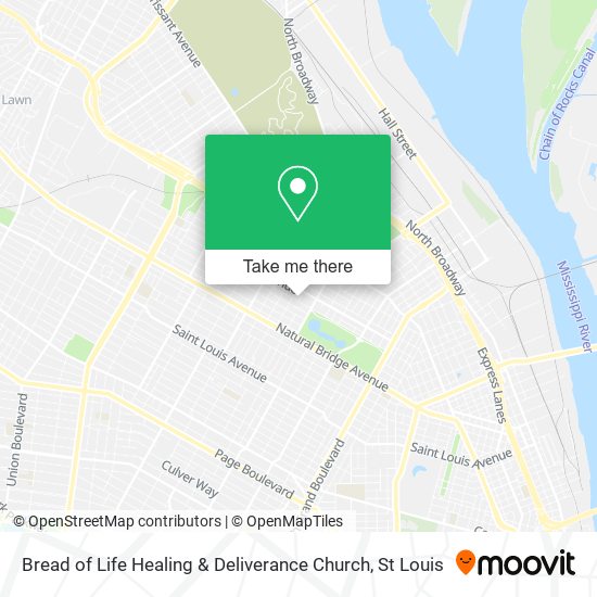 Bread of Life Healing & Deliverance Church map