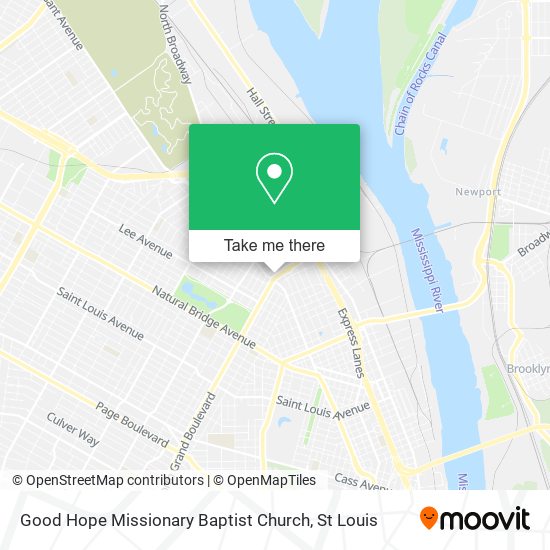 Mapa de Good Hope Missionary Baptist Church