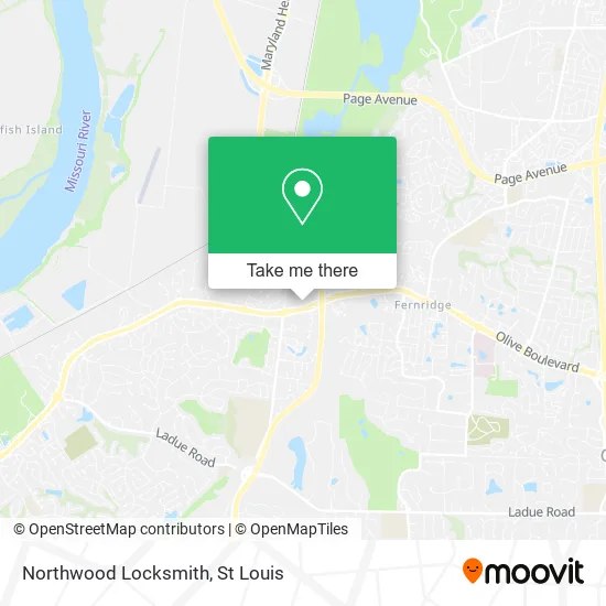 Mapa de Northwood Locksmith