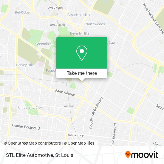 Mapa de STL Elite Automotive