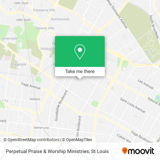 Mapa de Perpetual Praise & Worship Ministries