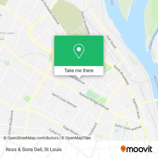 Ross & Sons Deli map