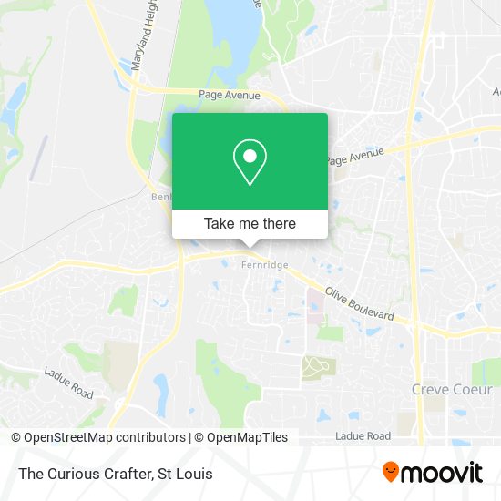 The Curious Crafter map