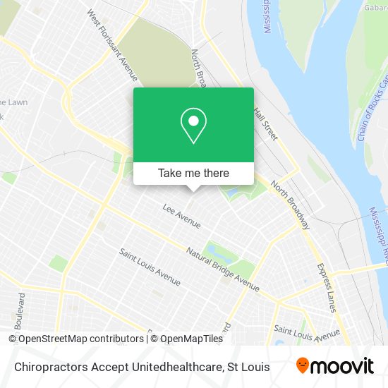 Chiropractors Accept Unitedhealthcare map