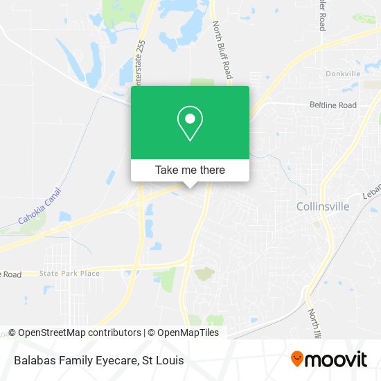 Balabas Family Eyecare map