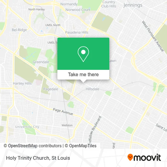 Holy Trinity Church map