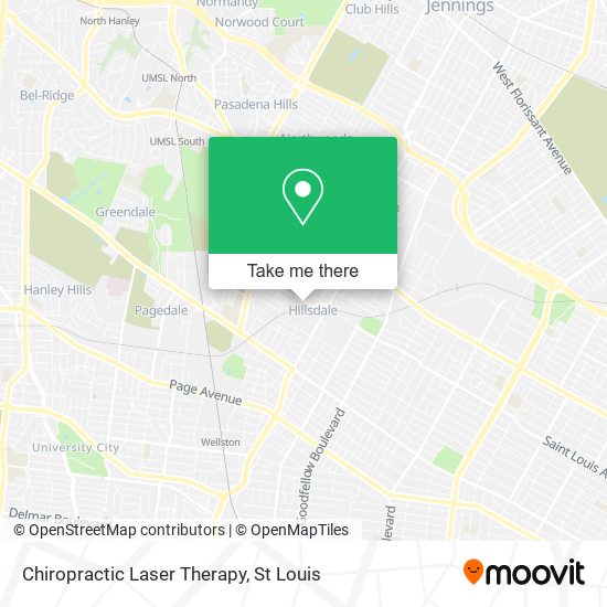 Chiropractic Laser Therapy map