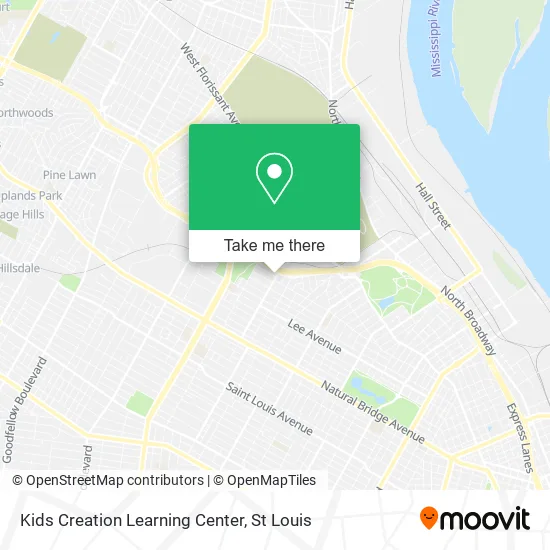 Kids Creation Learning Center map