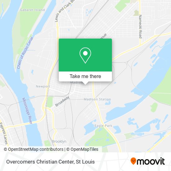Mapa de Overcomers Christian Center