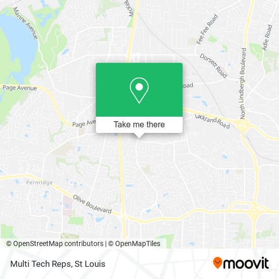 Multi Tech Reps map