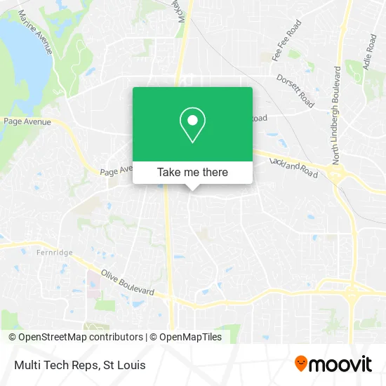 Multi Tech Reps map