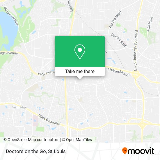 Doctors on the Go map