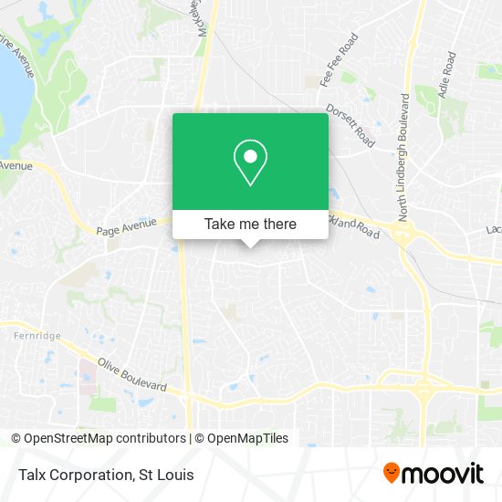 Mapa de Talx Corporation