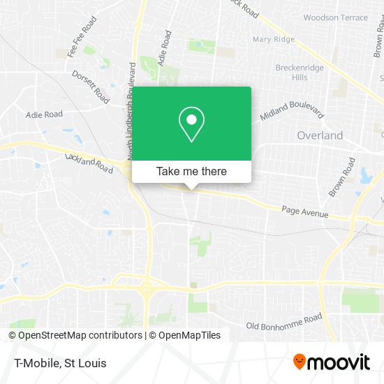 T-Mobile map