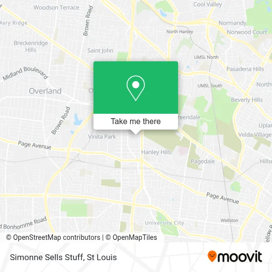 Simonne Sells Stuff map