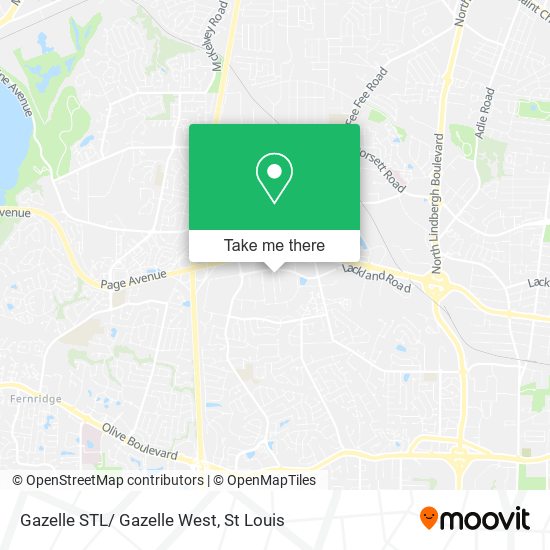 Gazelle STL/ Gazelle West map