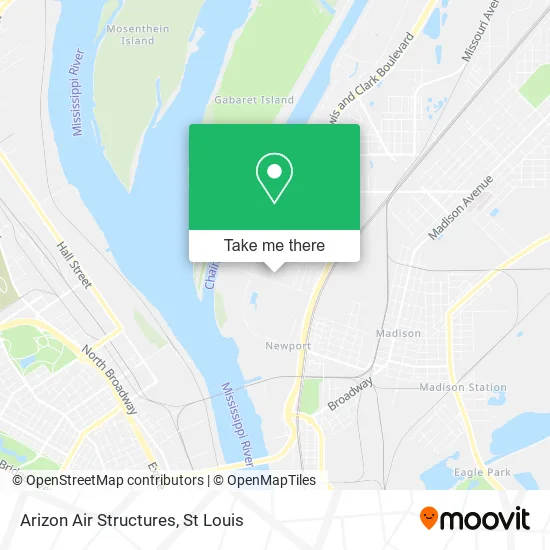 Arizon Air Structures map