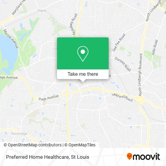 Preferred Home Healthcare map