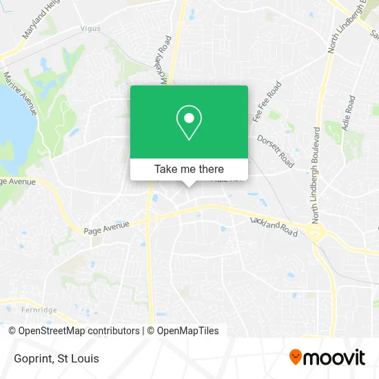 Goprint map