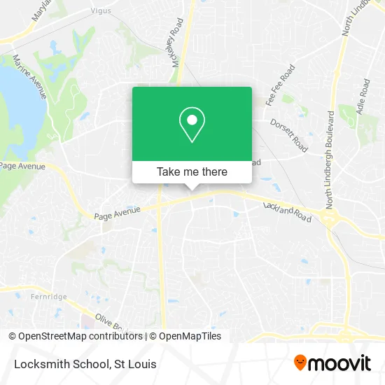 Locksmith School map