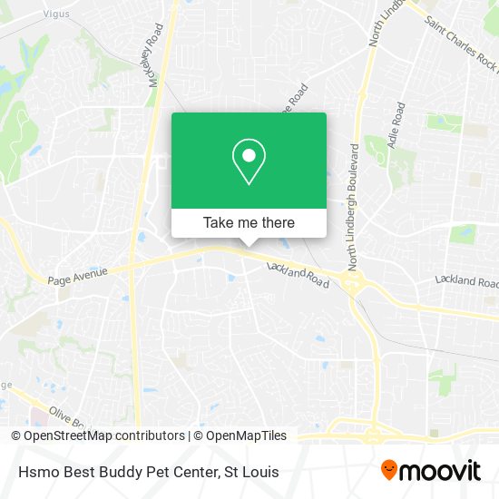 Mapa de Hsmo Best Buddy Pet Center