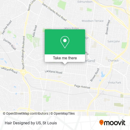 Mapa de Hair Designed by US