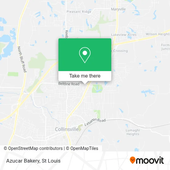 Azucar Bakery map
