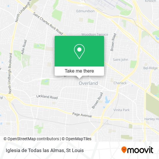 Iglesia de Todas las Almas map