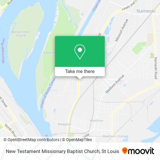 New Testament Missionary Baptist Church map