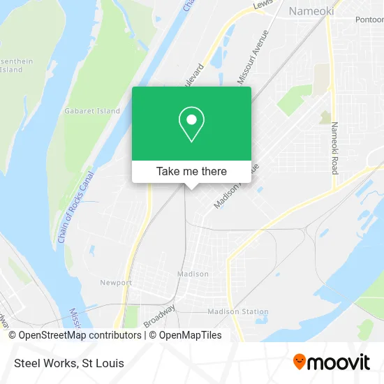 Steel Works map