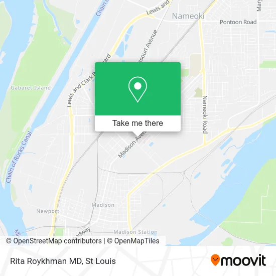 Rita Roykhman MD map