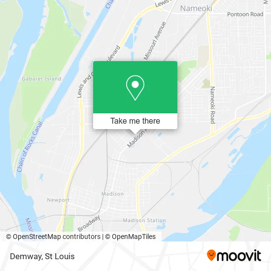 Mapa de Demway
