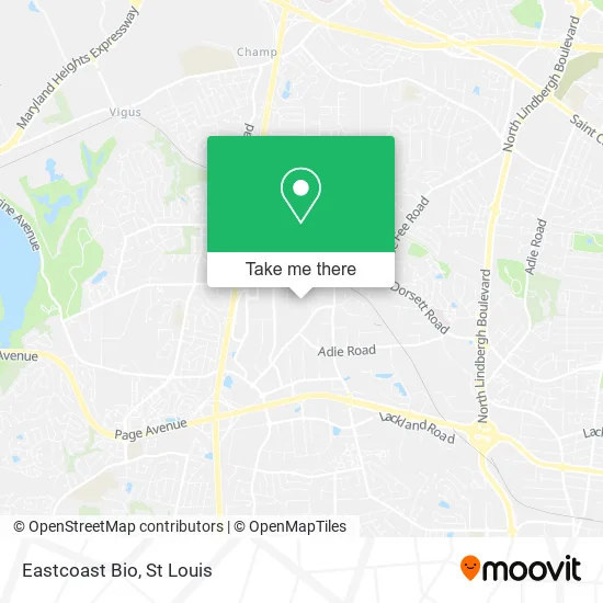 Eastcoast Bio map