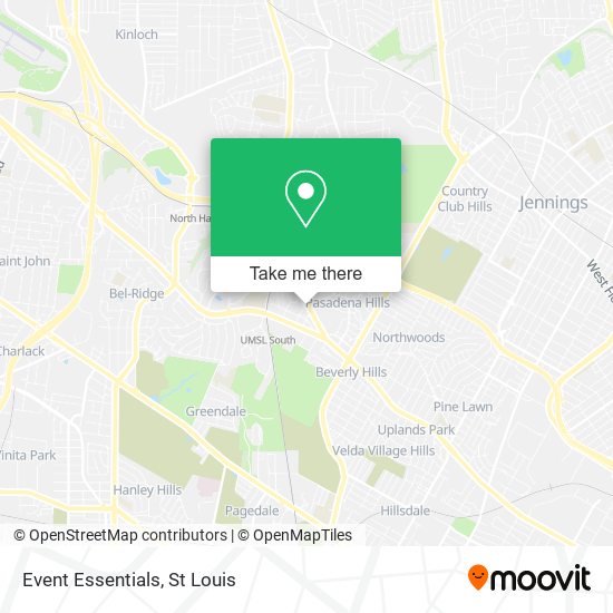 Mapa de Event Essentials