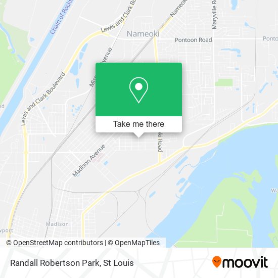 Mapa de Randall Robertson Park
