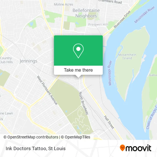 Ink Doctors Tattoo map