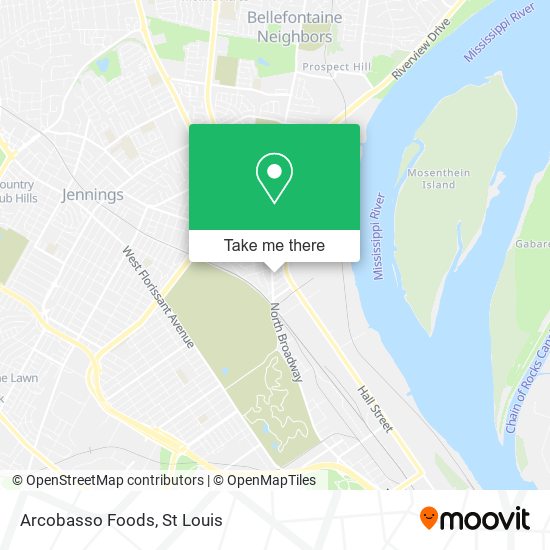 Mapa de Arcobasso Foods