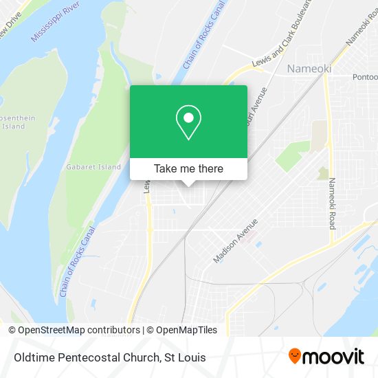 Oldtime Pentecostal Church map