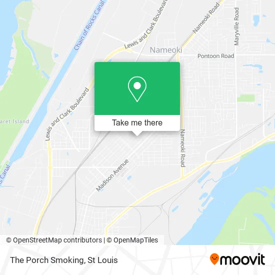 The Porch Smoking map