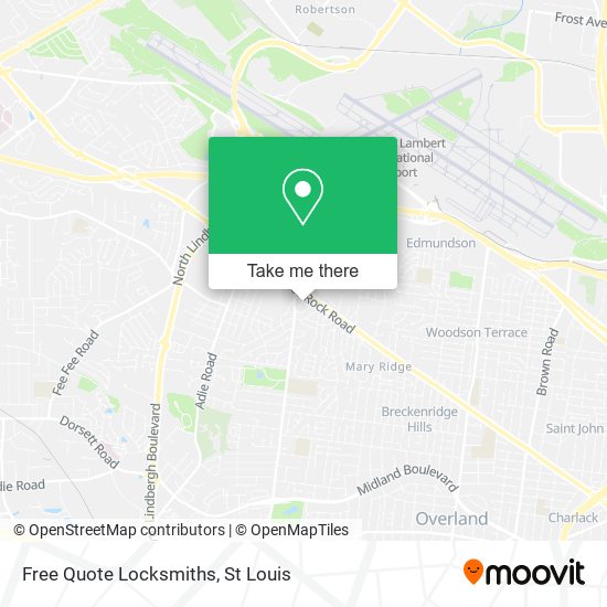 Mapa de Free Quote Locksmiths