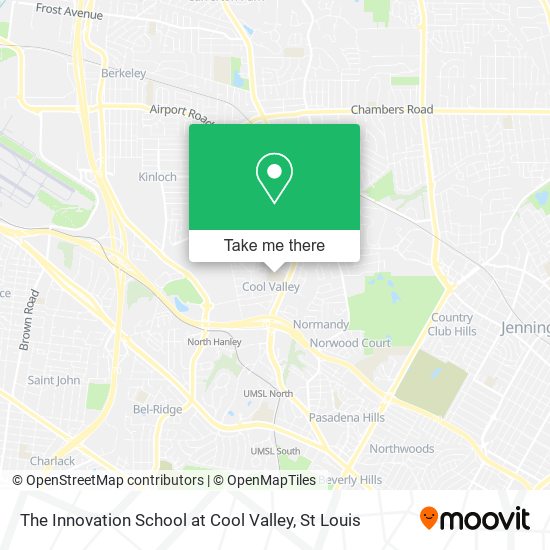 Mapa de The Innovation School at Cool Valley
